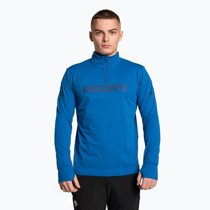 Men's ski sweatshirt Descente Archer 52 lapis blue