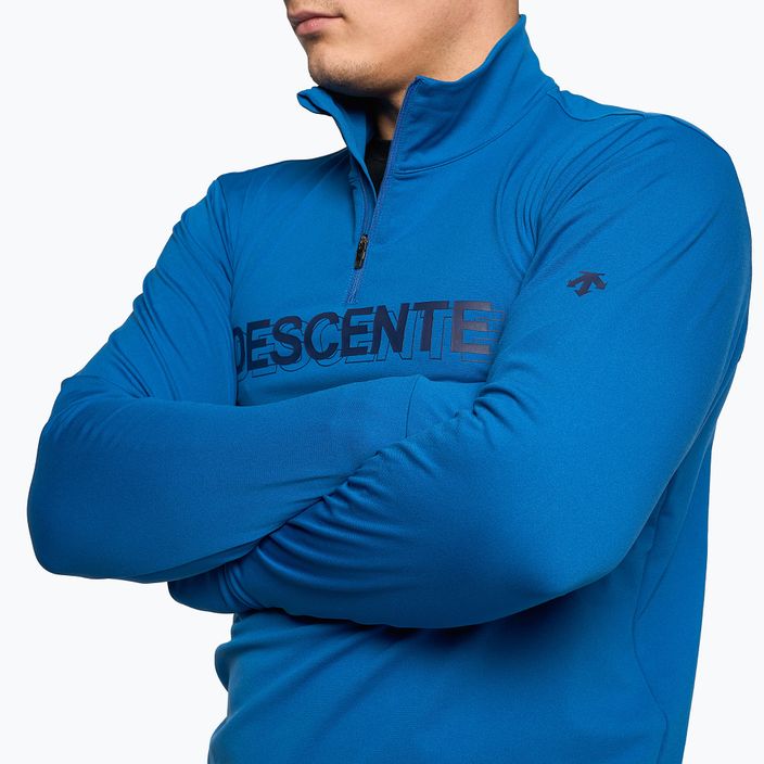 Men's ski sweatshirt Descente Archer 52 lapis blue 3