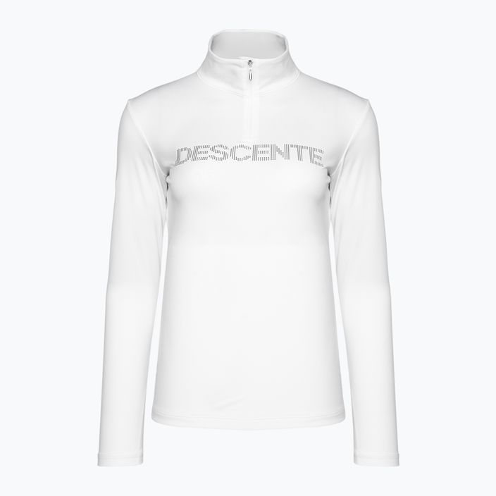 Women's ski sweatshirt Descente Laurel super white 4