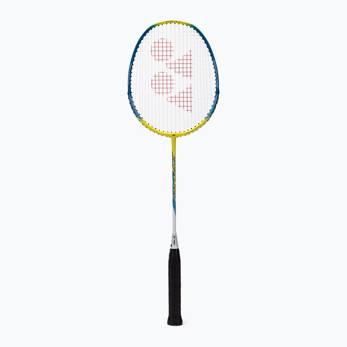 YONEX Nanoflare 100 badminton racket yellow-blue