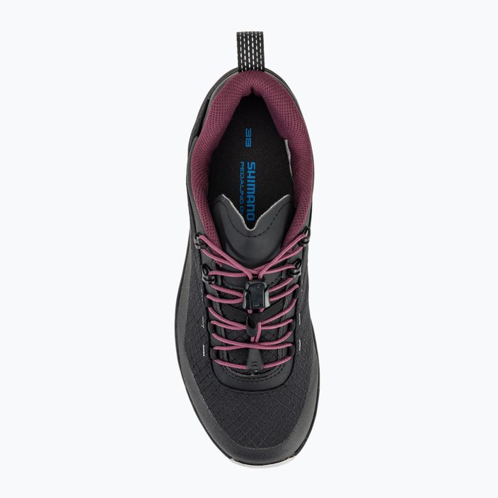 Women's platform cycling shoes Shimano SH-ET501W black 6