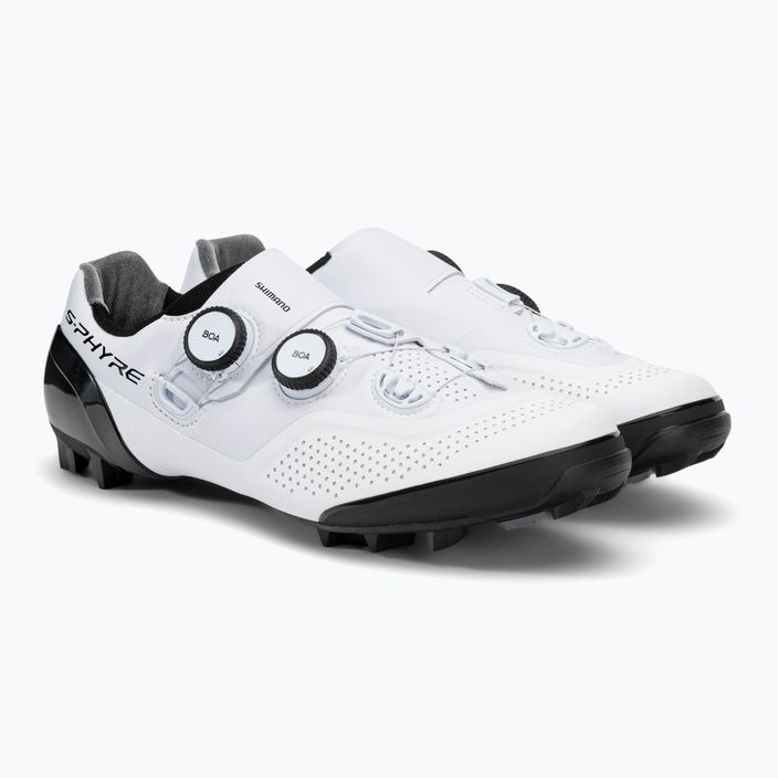 Shimano SH-XC902 men's MTB cycling shoes white ESHXC902MCW01S43000 4