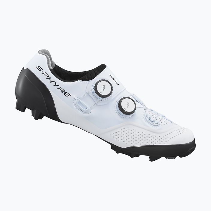 Shimano SH-XC902 men's MTB cycling shoes white ESHXC902MCW01S43000 10