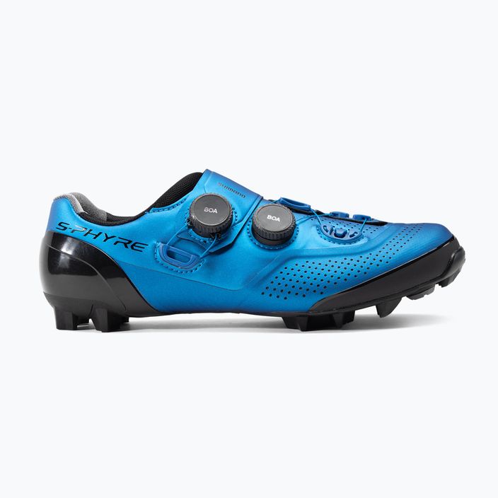 Men's MTB cycling shoes Shimano SH-XC902 blue ESHXC902MCB01S43000 2