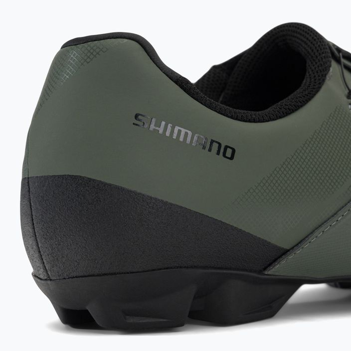Shimano SH-XC300 men's cycling shoes green ESHXC300MGE07S42000 8
