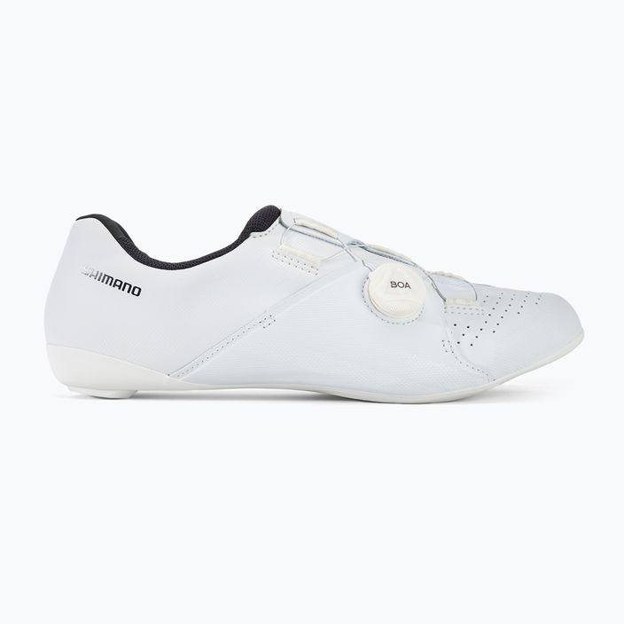 Shimano SH-RC300 men's road shoes white 2