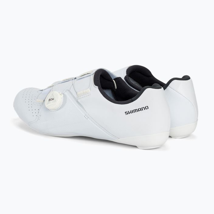Shimano SH-RC300 men's road shoes white 3