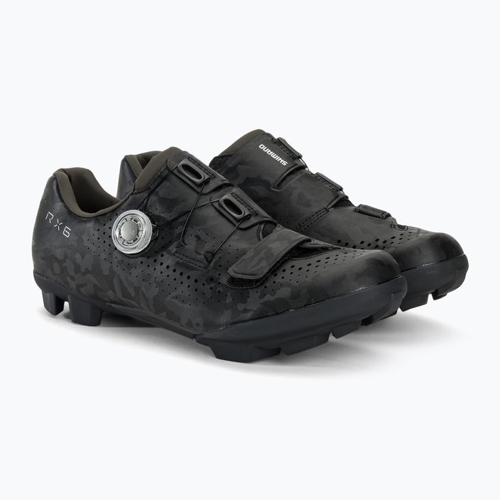 Shimano SH-RX600 men's gravel shoes black 4