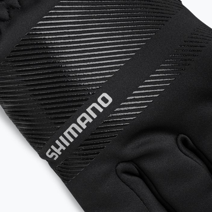 Shimano Infinium Primaloft men's cycling gloves black ECWGLBWUS25ML0104 4