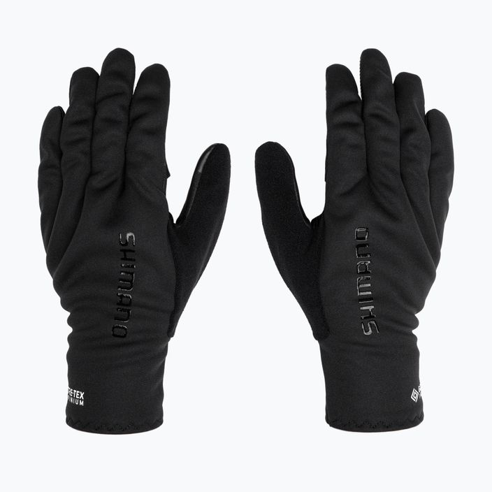 Shimano Infinium Race men's cycling gloves black ECWGLBWUS12ML0106 3