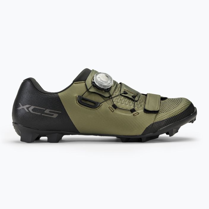 Men's MTB cycling shoes Shimano SH-XC502 moss green 2