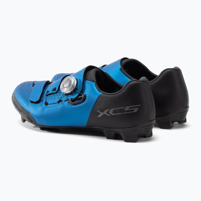 Shimano SH-XC502 men's MTB cycling shoes blue ESHXC502MCB01S46000 3