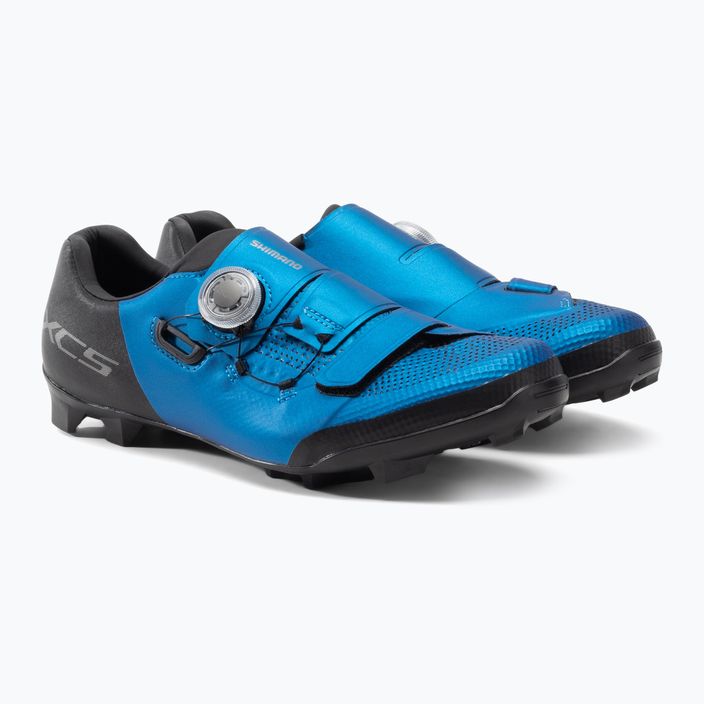 Shimano SH-XC502 men's MTB cycling shoes blue ESHXC502MCB01S46000 5