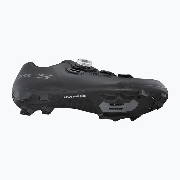 Shimano SH-XC502 men's MTB cycling shoes black ESHXC502MCL01S43000 11
