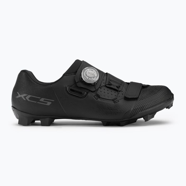 Shimano SH-XC502 men's MTB cycling shoes black ESHXC502MCL01S43000 2
