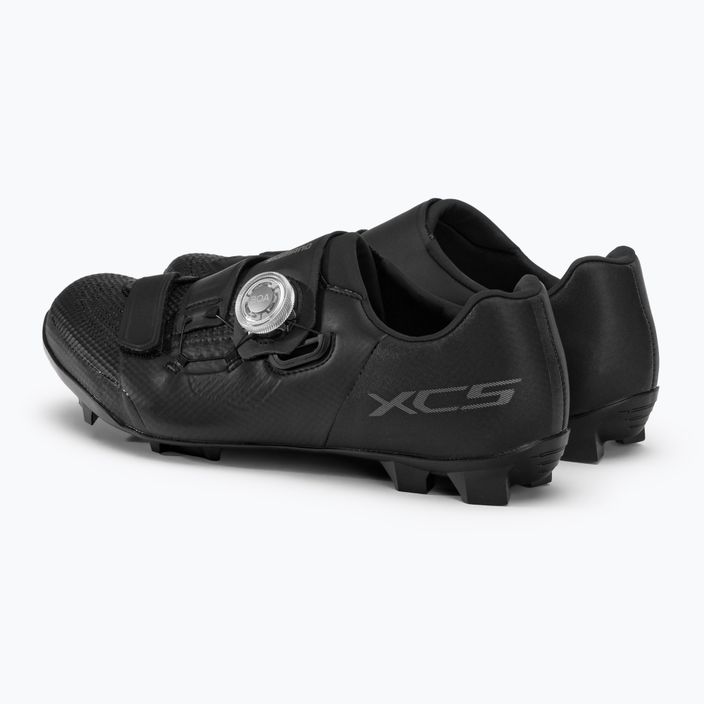 Shimano SH-XC502 men's MTB cycling shoes black ESHXC502MCL01S43000 3