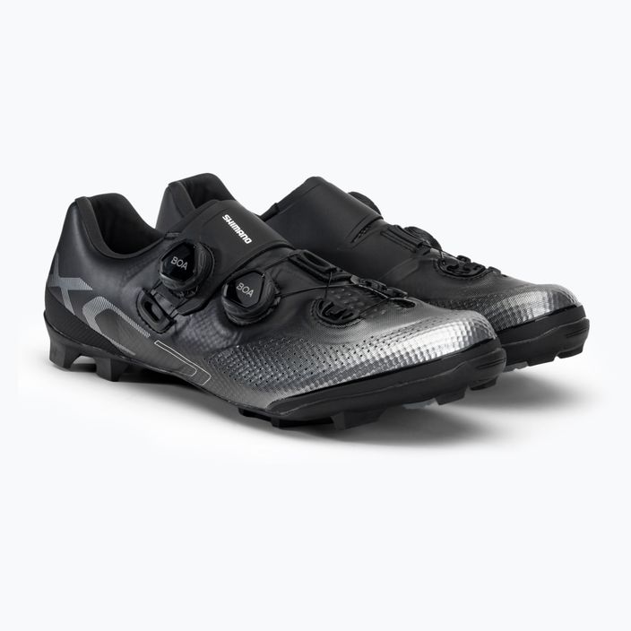 Shimano SH-XC702 men's MTB cycling shoes black ESHXC702MCL01S45000 4