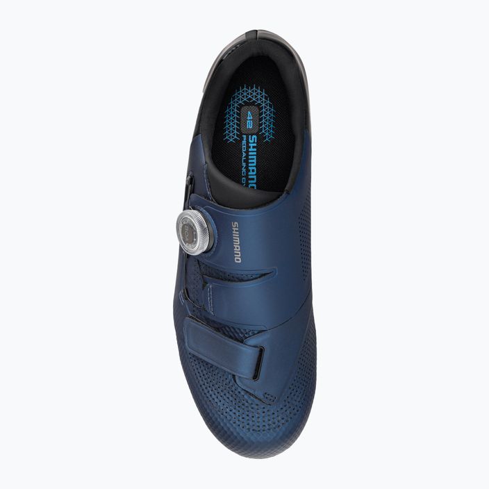 Shimano SH-RC502 men's cycling shoes navy blue ESHRC502MCB01S47000 6
