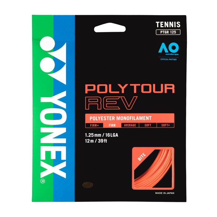 YONEX Poly Tour Rev 120 Set 12 m white NT120PRS1W string 2