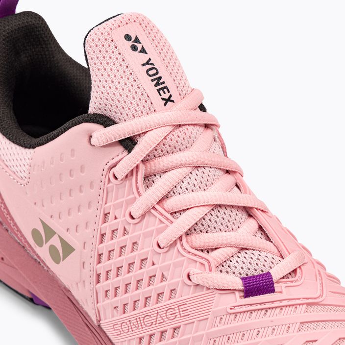 Women's tennis shoes Yonex Sonicage 3 pink STFSON32PB40 8