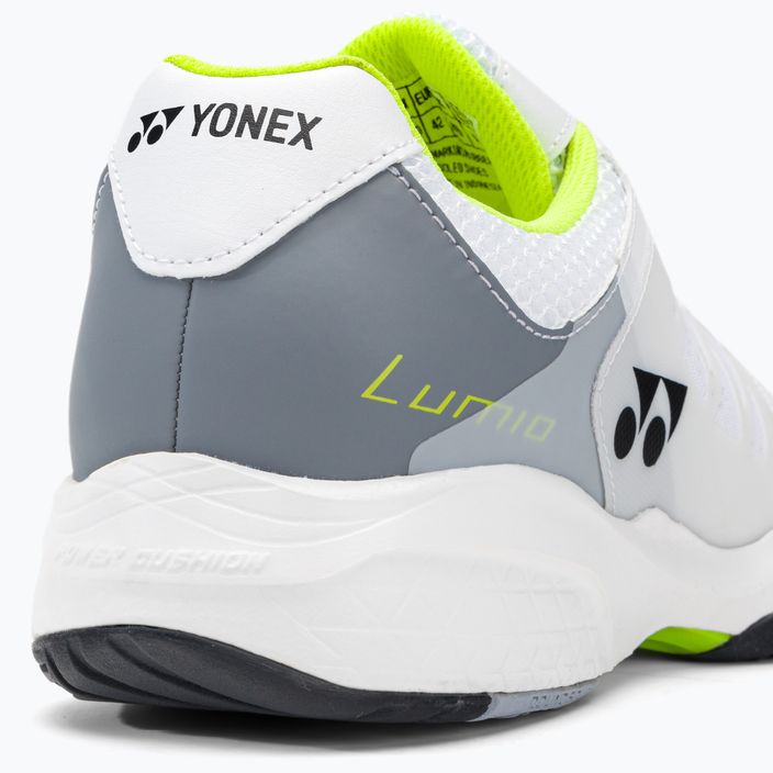 YONEX men's tennis shoes Lumio 3 white STLUM33WL 8