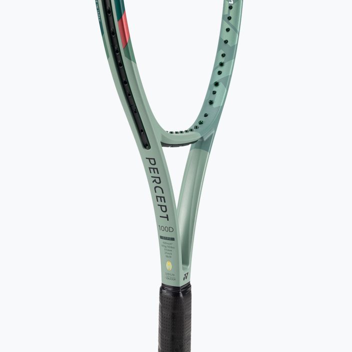 YONEX Percept 100D olive green tennis racket 4