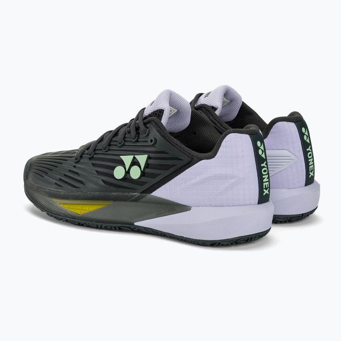 YONEX Eclipson 5 CL men's tennis shoes black/purple 3