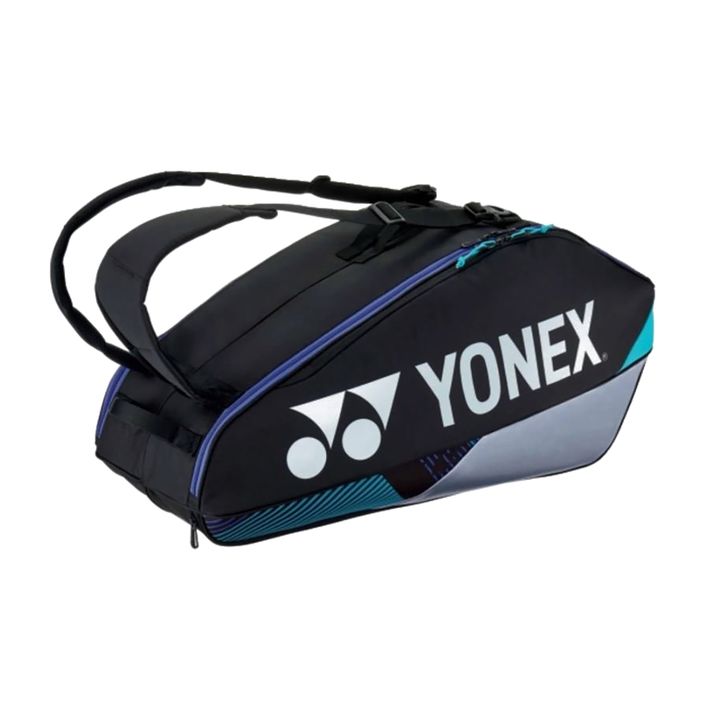 YONEX tennis bag 92426 Pro Racquet Bag 6 pcs black/ silver 2