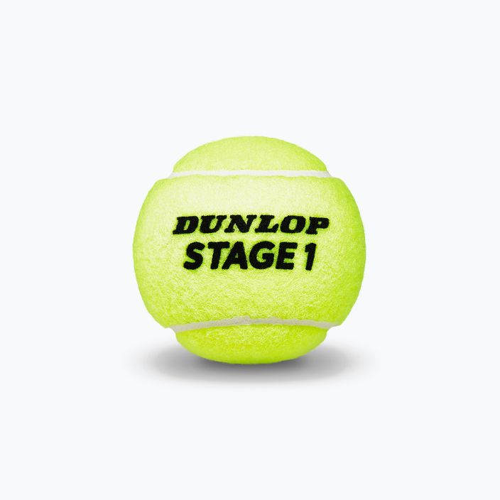 Dunlop Stage 1 children's tennis balls 3 pcs green 601338 3