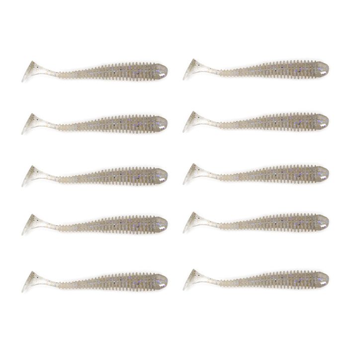Keitech Swing Impact 10 piece electric chard rubber lure 4560262590498 2