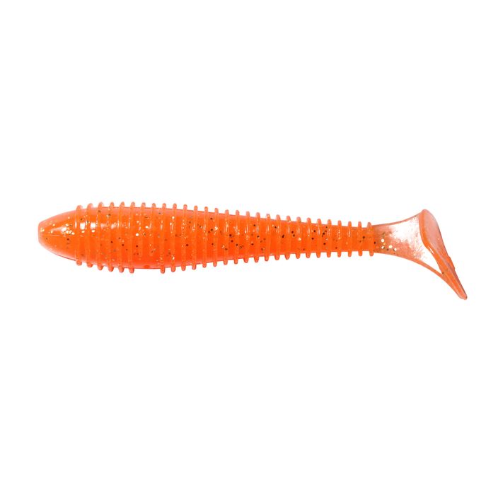 Keitech Swing Impact Fat 8 piece flashing carrot rubber bait 4560262592645 2
