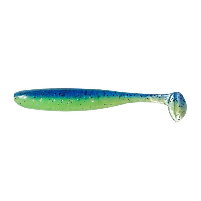 Keitech Easy Shiner blue x chartreuse rubber lure 4560262635137 2
