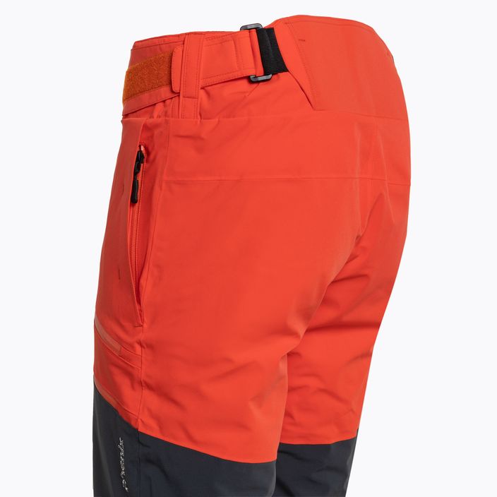 Men's Phenix Twinpeaks ski trousers orange ESM22OB00 4