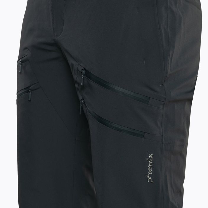 Men's Phenix Twinpeaks ski trousers black ESM22OB00 3