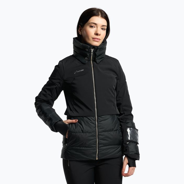 Women's ski jacket Phenix Garnet black ESW22OT60