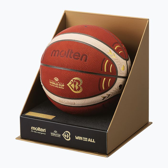 Molten basketball B7G5000-M3P-F FIBA orange/ivory size 7