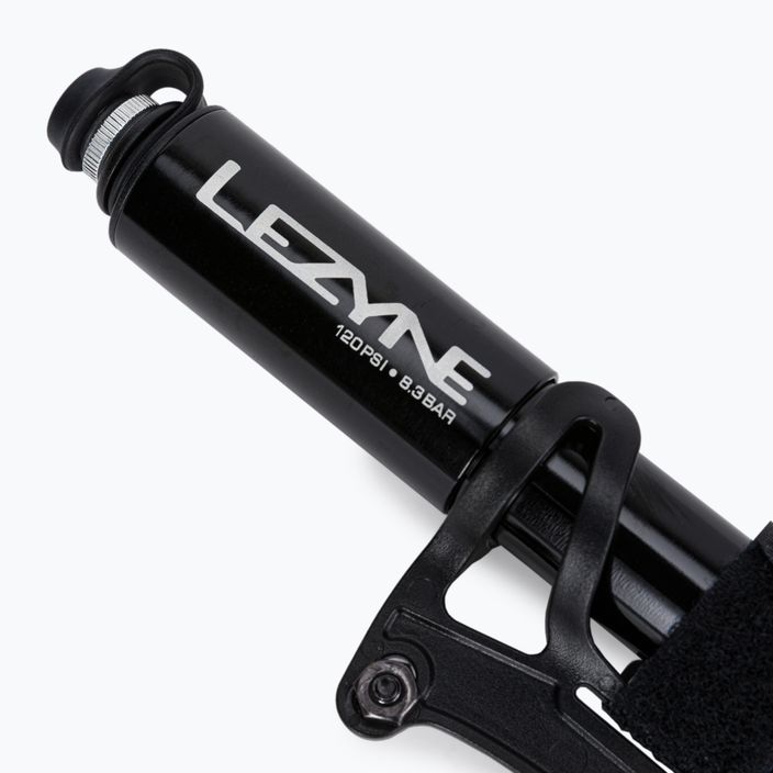 Lezyne GRIP DRIVE HP M ABS FLEX 120psi bicycle pump black LZN-1-MP-GRIPHP-V1M04 3