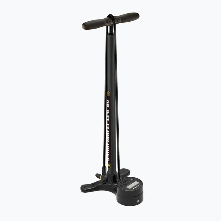 Lezyne Gravel Digital Drive matte black bicycle pump 7