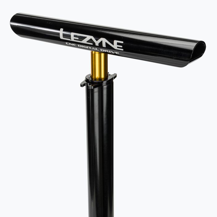 Lezyne CNC Digital Drive 3.5 gloss black bicycle pump 4