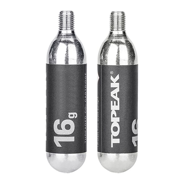 Cartridges for Topeak Cartridge CO2 pump 16 g 2 pcs. for CO2-Bra and AirBooster 2