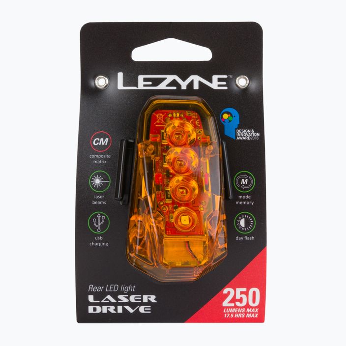 Lezyne Laser Drive Led rear bicycle lamp LZN-1-LED-23R-V104