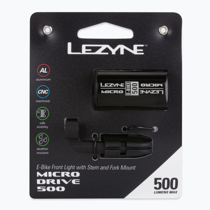 Lezyne Micro Drive 500 ebike front light LZN-1-LED-EMICR-V104A