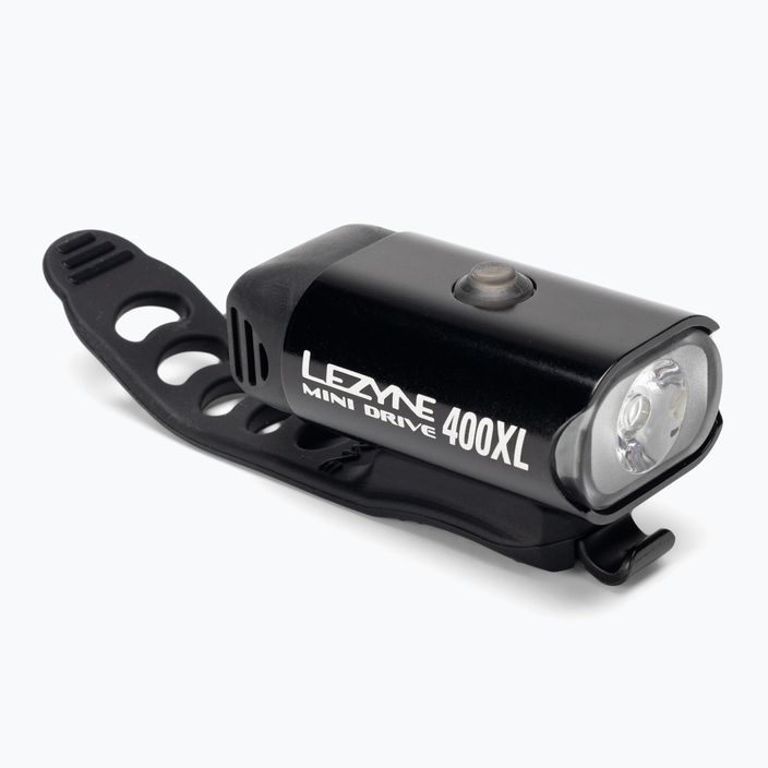 Lezyne MINI DRIVE 400 usb front bike lamp black LZN-1-LED-24F-V204