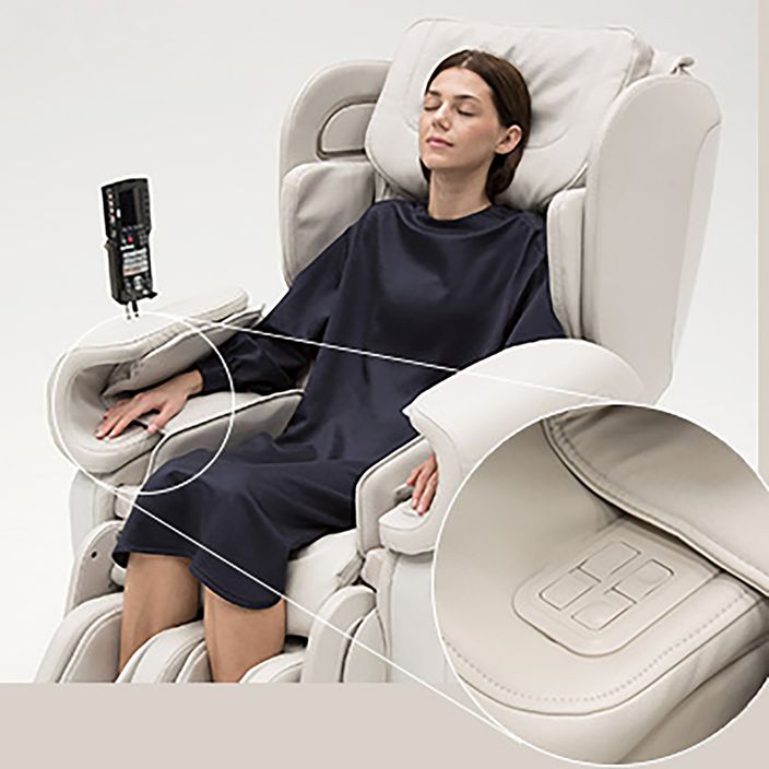 SYNCA Kagra ivory massage chair 5