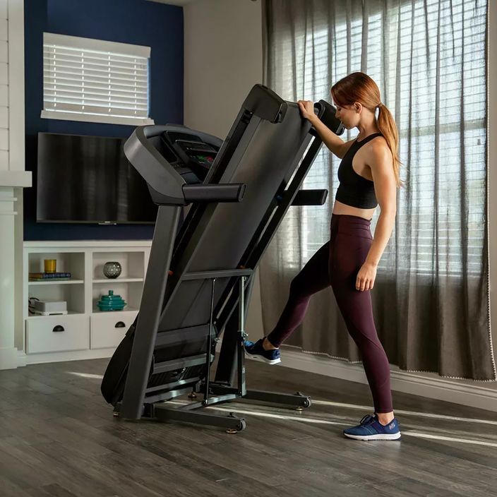 Horizon Fitness T101 electric treadmill black 3