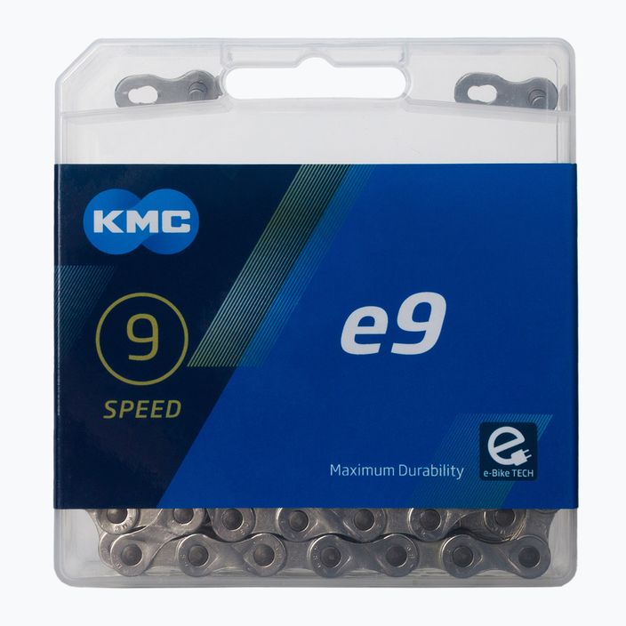 KMC e9x122 e-Bike chain silver BE09TNP22