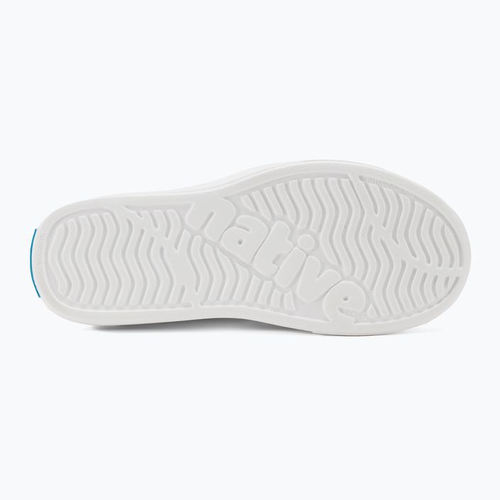 Native Miles shell white trainers 5