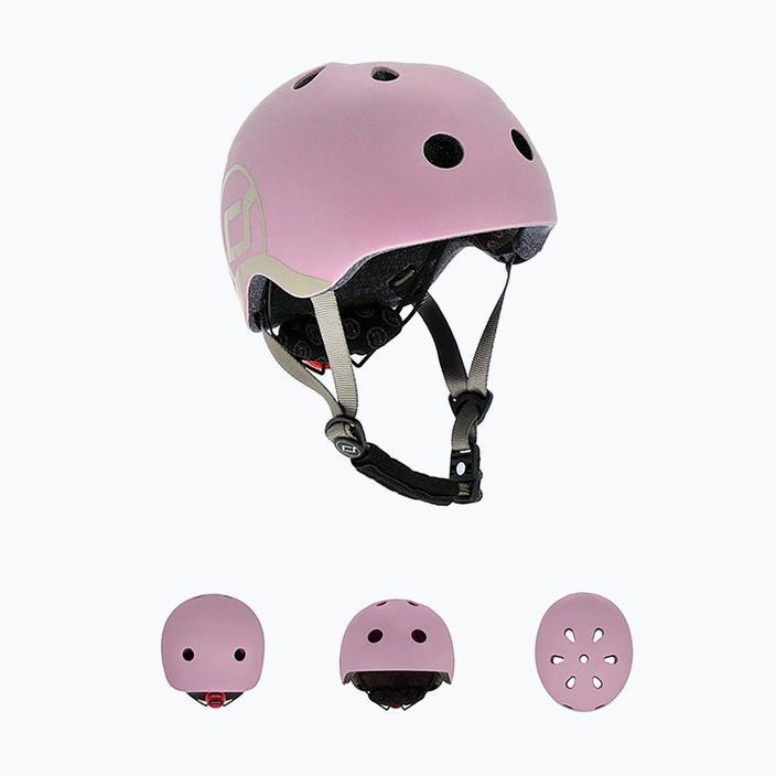Scoot & Ride Helmet XXS-S rose 7