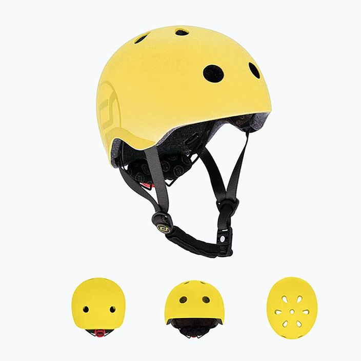 Scoot & Ride S-M lemon helmet 7