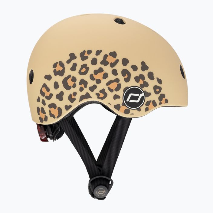 Scoot & Ride XXS-S leopard helmet 4
